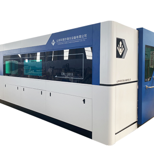 封閉式交換平臺激光切割機(jī)